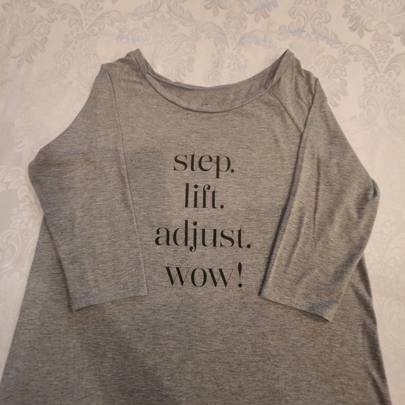 Ruby Ribbon step. lift. adjust. wow! Shirt - Picture 2 of 11